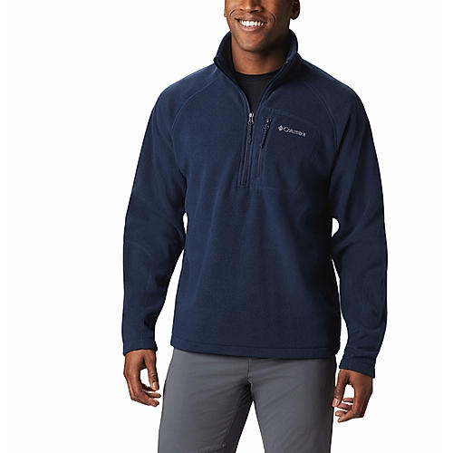 Columbia Mens Navy Fast Trek III Half Zip Fleece Pullover