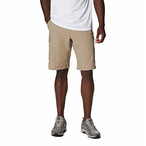 Columbia Mens Beige Omni-Shade Silver Ridge Cargo Short