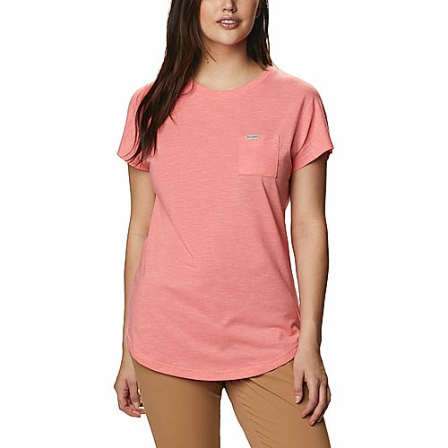 Columbia Women Pink Cades Cape T-Shirt 