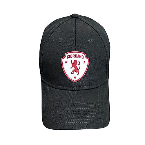 Cap with Giordano Logo and Rubber Badge