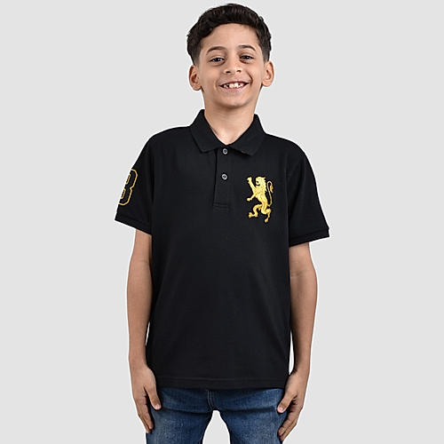 Junior Embroidery Short Sleeve Bold Polo