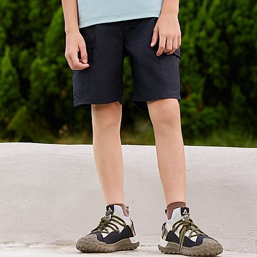 Kids' Twill Comfort Fit Elastic Waist Shorts