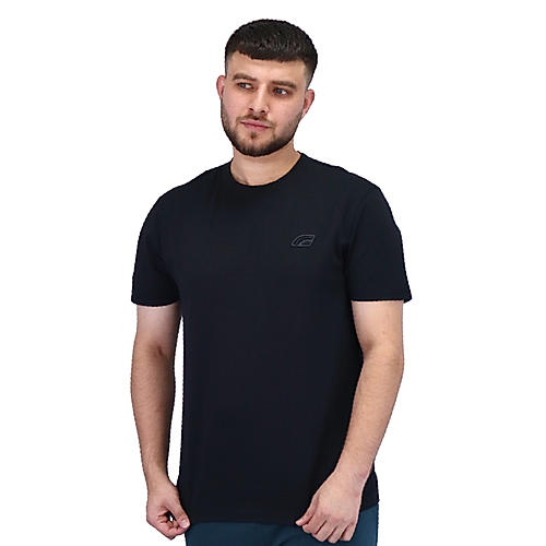 Men's G-Motion Jacquard Crew Neck Short Sleeve Slim Fit Embroidery Tee