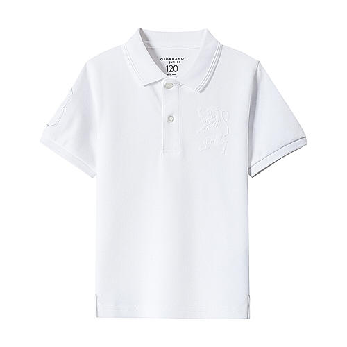 Junior Embroidery Short Sleeve Bold Polo