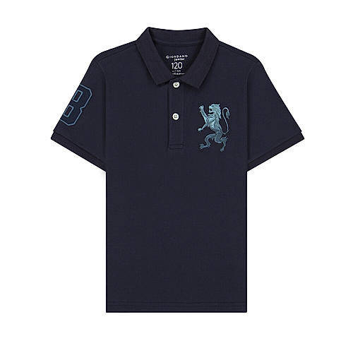 Junior Embroidery Short Sleeve Bold Polo