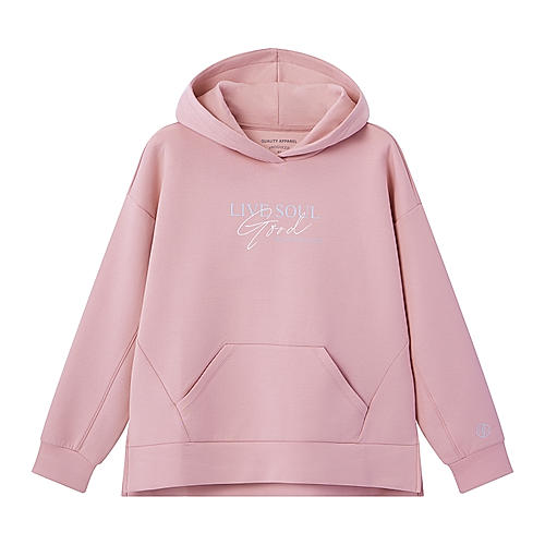 Women's Loose Fit Print Sweatshirt Hoodie