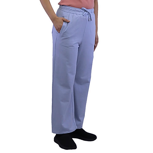 Women's High-Waisted Cozy Joggers in Cotton Spandex French Terry