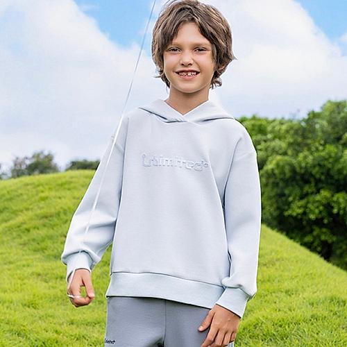 Kids Cotton Polyester Spandex Interlock Long Sleeve Comfort Fit Print Sweatshirt Hoodie