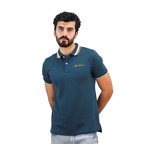 Men's Short Sleeve Cotton Lycra Polo