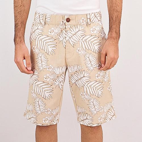 Men's Linen Cotton Shorts