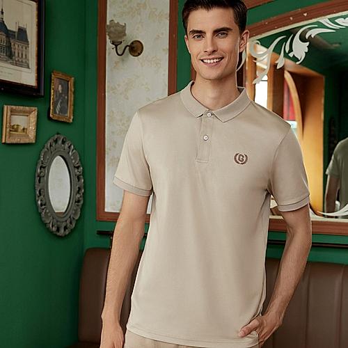 Men's Cotton Solid Polo