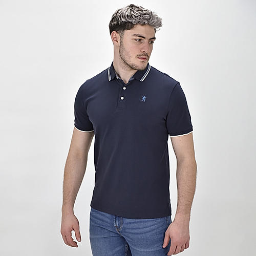 Men's Blue Bold Polo