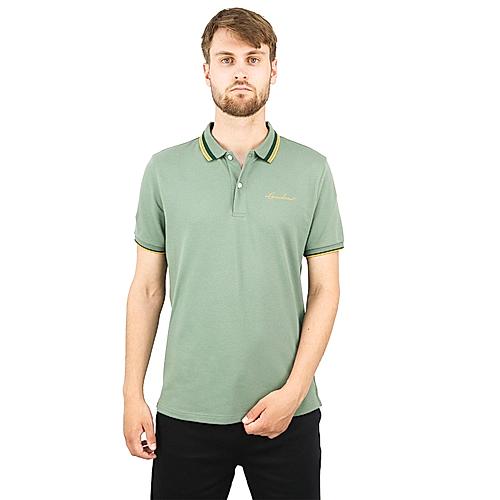 Men's Short Sleeve Cotton Lycra Polo