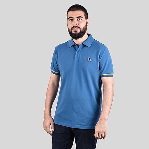 Men's Blue Performance Polo