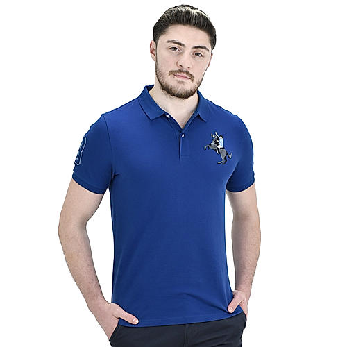 Men's Blue Polo