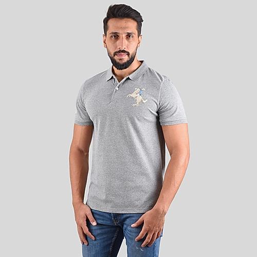 Men's Grey Polo