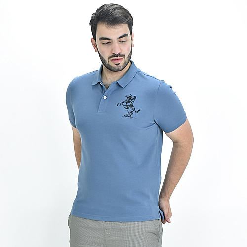 Men's Blue Polo