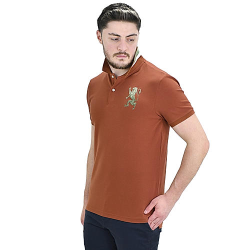 Men's 3D Lion Polo