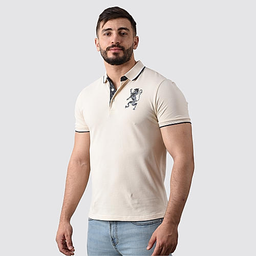 Men's 3D Lion Polo