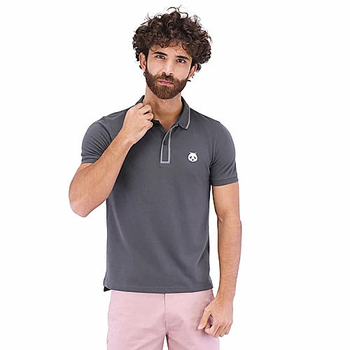 Men's Grey Polo