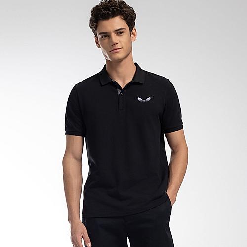 Men's Black Polo