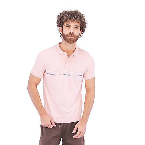 Men's Pink Polo