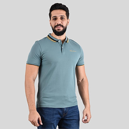 Men's Green Polo