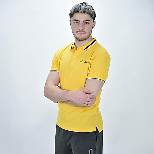 Men's Yellow Polo