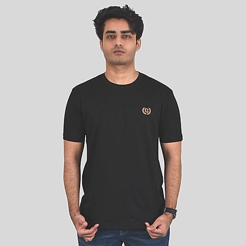 Men's Black Interlock Tee