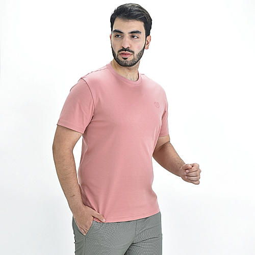 Men's Pink Interlock Tee