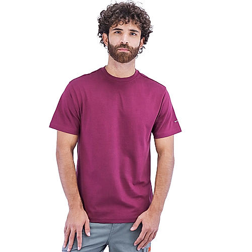 Men's Cotton Jersey Crew Neck  Slim Fit Tee