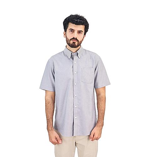 Men Wrinkle Free Short Sleeve Shirt