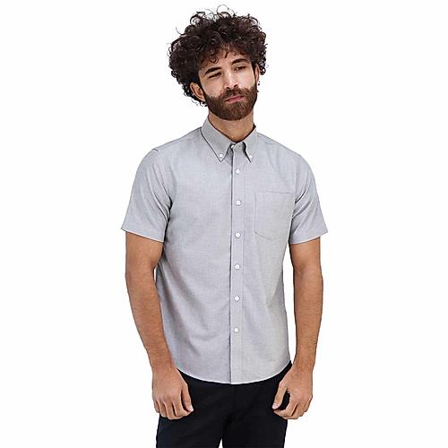 Men Wrinkle Free Short Sleeve Shirt