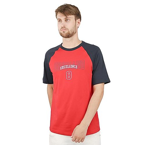 Men's Raglan Sleeve Print Tee