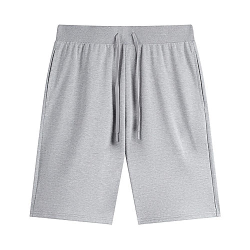 Men's Grey Double Knit Shorts