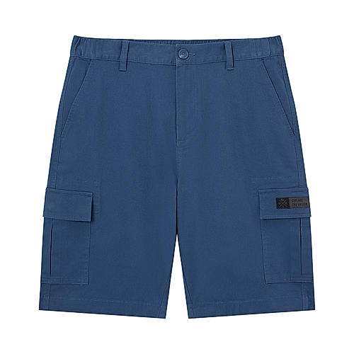 Men's Twill Low Rise Relaxed Fit Cargo Bermuda