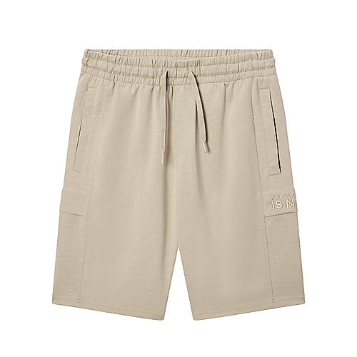 Men's Sorona Interlock Mid Rise Regular Embroidery Shorts