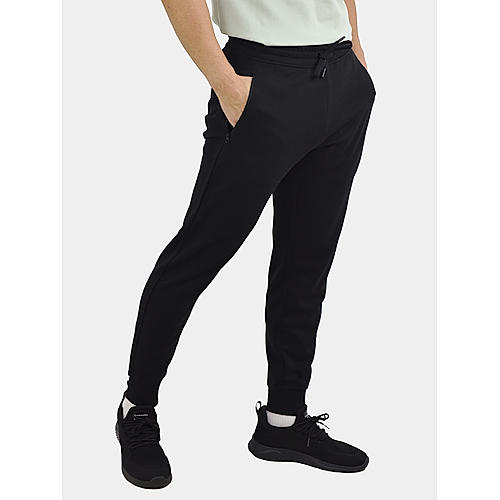 Men's Black Double Knit Jogger