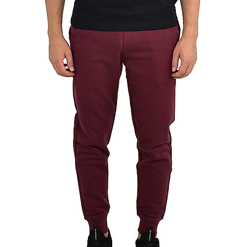 Men's Red French Terry Joggers