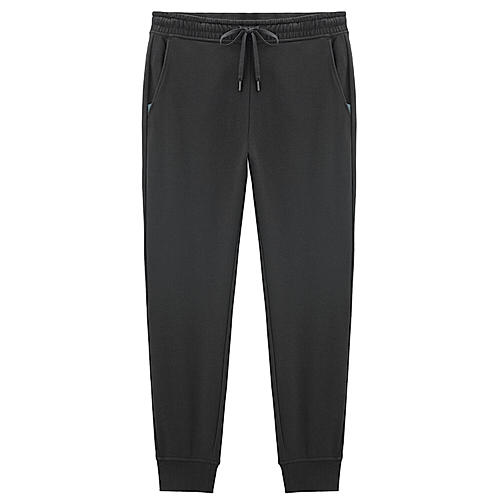 Men's Black  French Terry Joggers