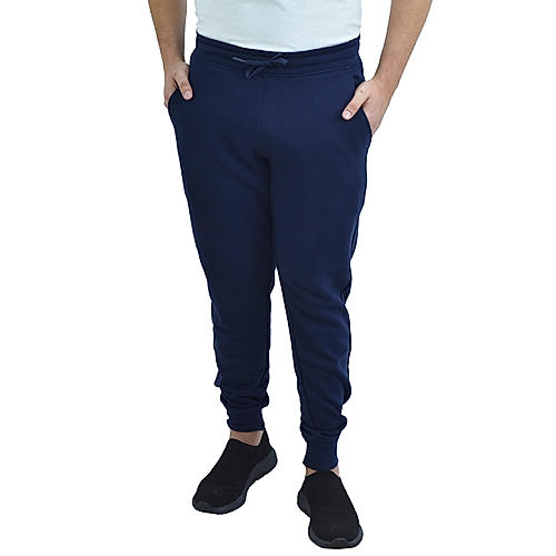 Men's Blue  French Terry Joggers