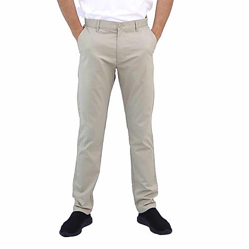 Men's Mid-Rise Twill Pants (180