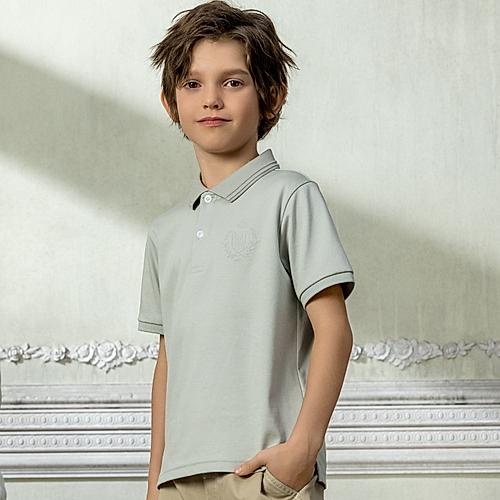 Junior Liquid Touch Short Sleeve Embroidery Polo