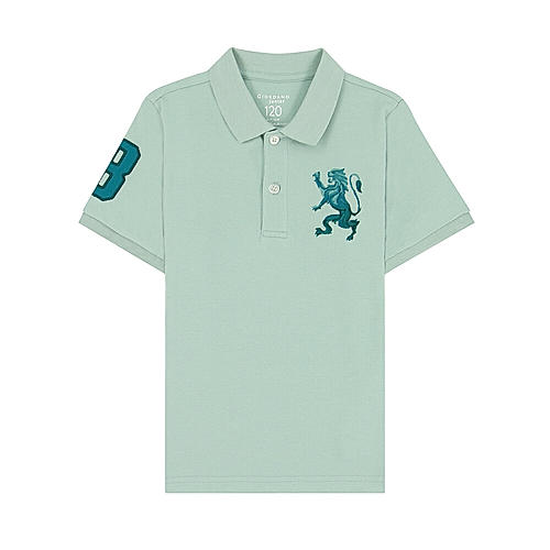 Junior Embroidery Short Sleeve Bold Polo