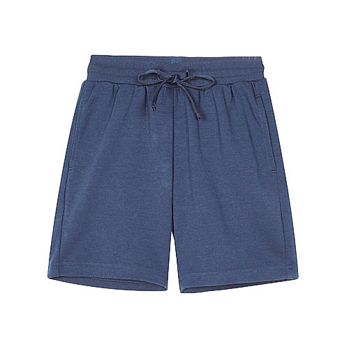 Junior Blue interlock shorts