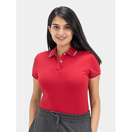 Women's Cotton-lycra Polo