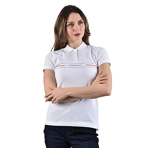 Women's Short Sleeve Classic Slim Fit Bold Polo (1981)