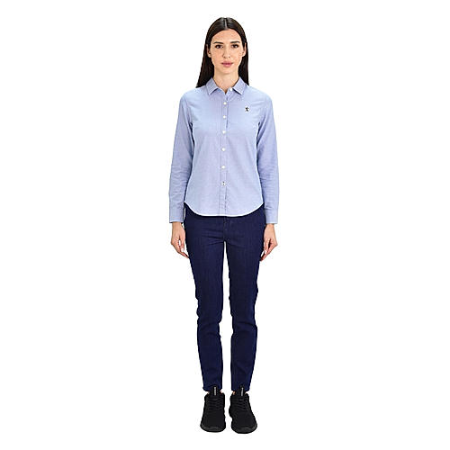 Women Blue Slim Tapered Jeans