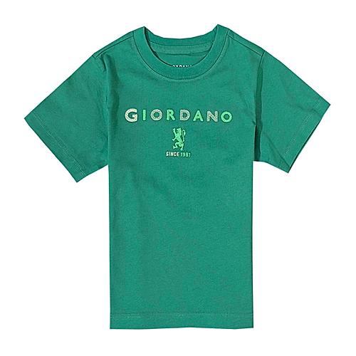 Junior's Giordano Logo Print Tee