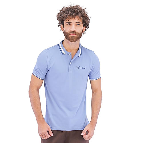 Men's Short Sleeve Cotton Lycra Polo